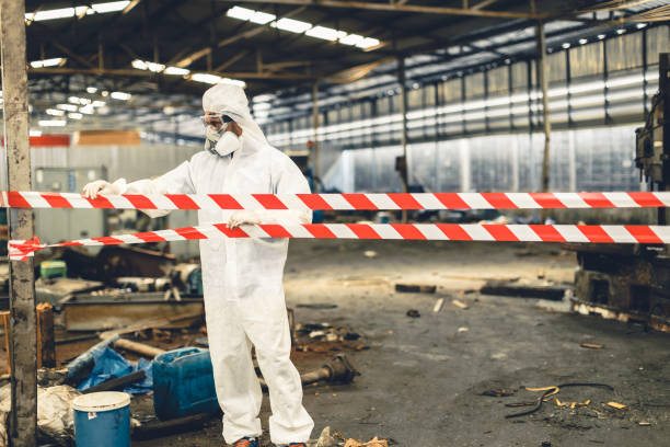 Professional Crime Scene Cleanup technician working in Greenfield, OH